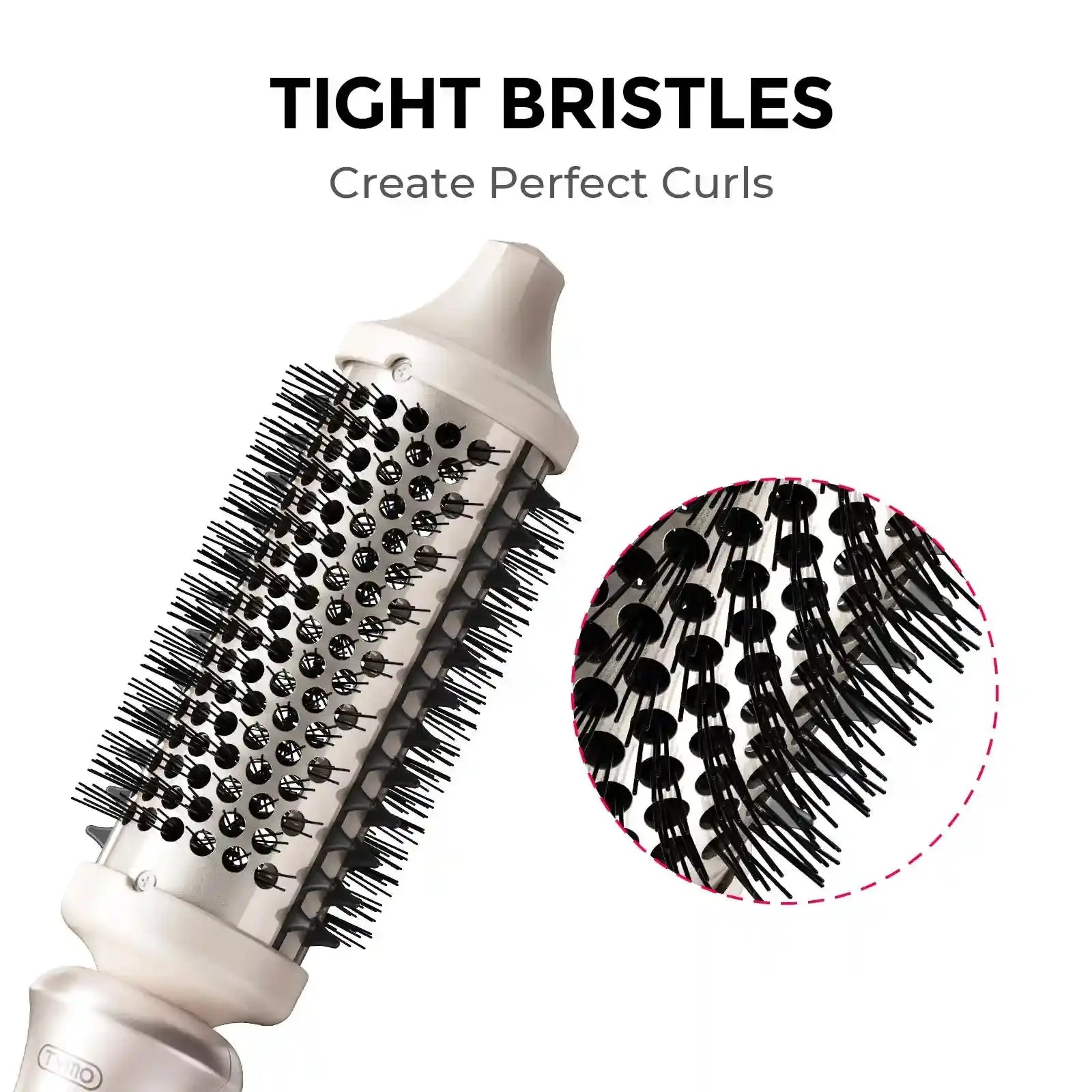 TYMO StylePro Hair Straightener Brush - 2-in-1 Flat Iron & Styler for Smooth, Frizz-Free Hair | Perfect for Home Use, Travel & Salon Styling