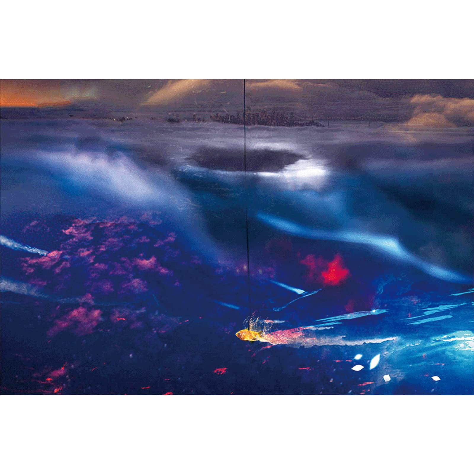 1000 Piece Jigsaw Puzzle - Lily in The Snow (Sneak Peek Series) | Adult Puzzle for Relaxation & Stress Relief | Perfect Graduation Gift, Birthday Present & Home Decor | IG-2200 by Ingoood | Fun Family Activity & Winter Themed Home Decoration