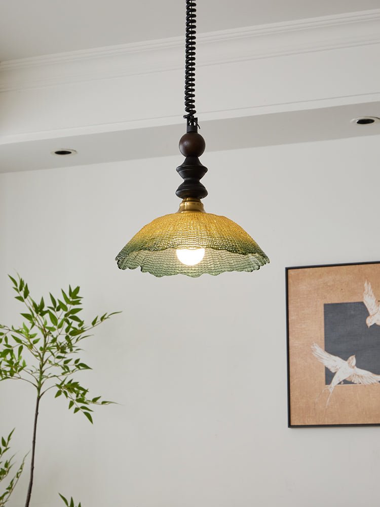 Monet Pendant Lamp - Modern Glass Ceiling Light Fixture for Dining Room, Kitchen & Living Room | Elegant Hanging Chandelier for Home Decor