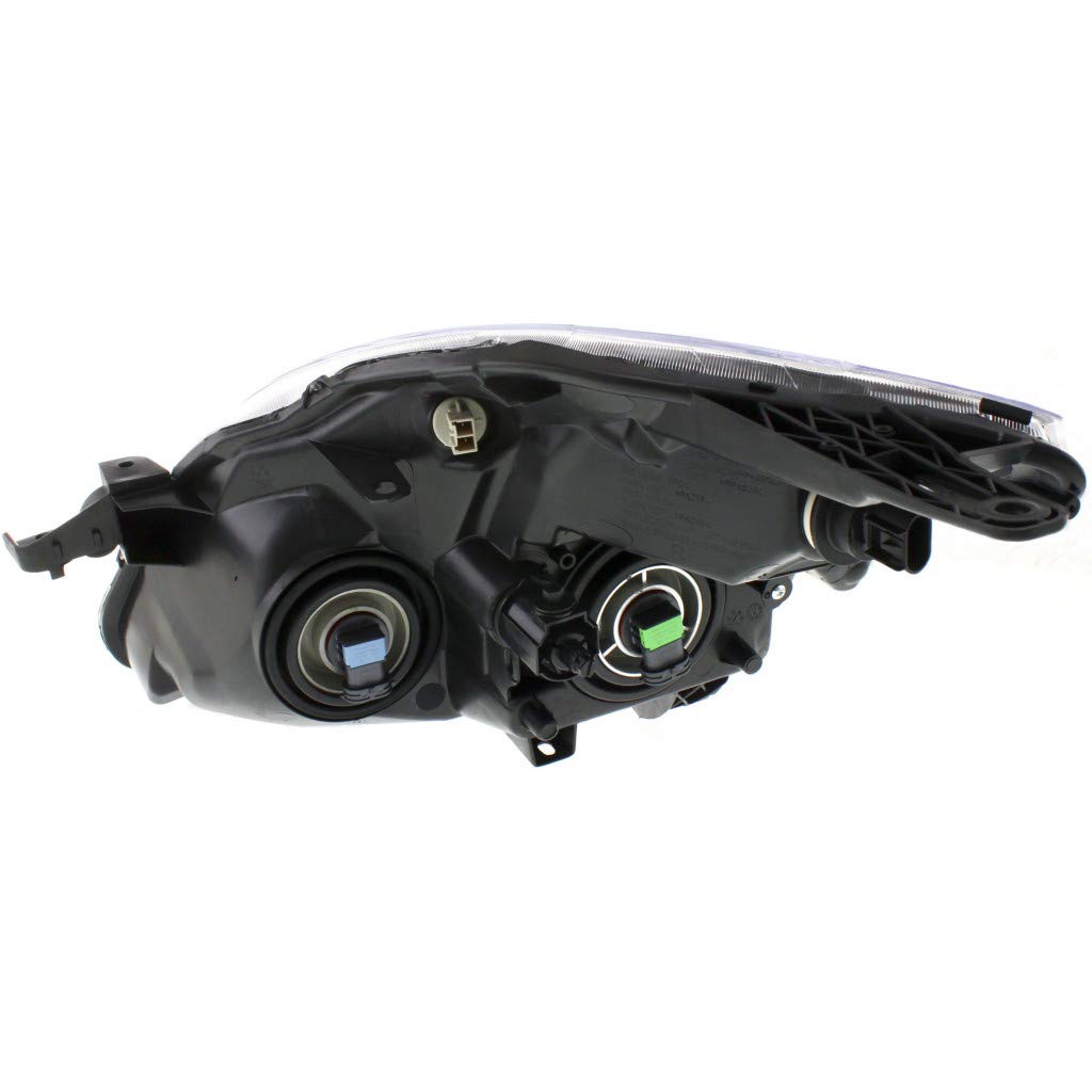 Nissan Altima Headlight Assembly 2008-2009 Passenger Side - CAPA Certified Gray Bezel NI2503187 for Sedan | CarLights360 | Perfect for Night Driving & Foggy Conditions