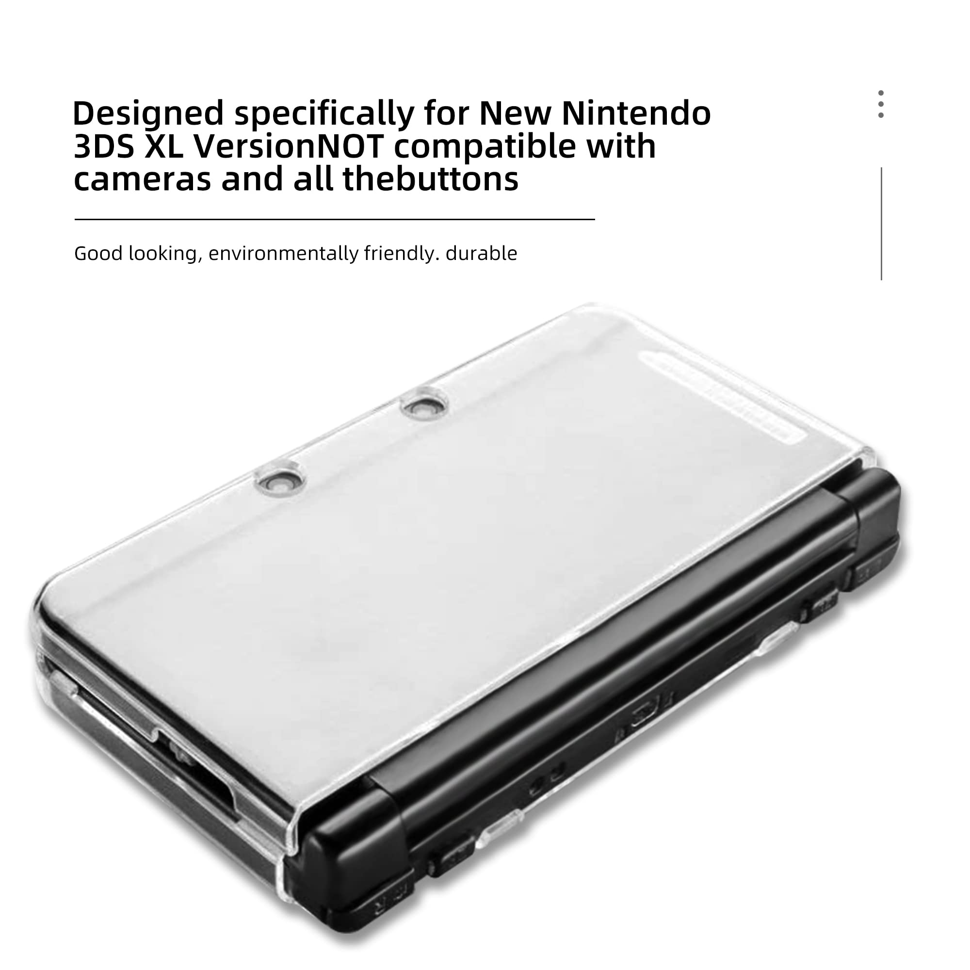 Premium Nintendo New 3DS XL Charger & Protective Case Bundle - Fast Charging Cable + Durable Shell Cover for Nintendo 3DS XL/LL - Perfect for Gaming, Travel & Home Entertainment