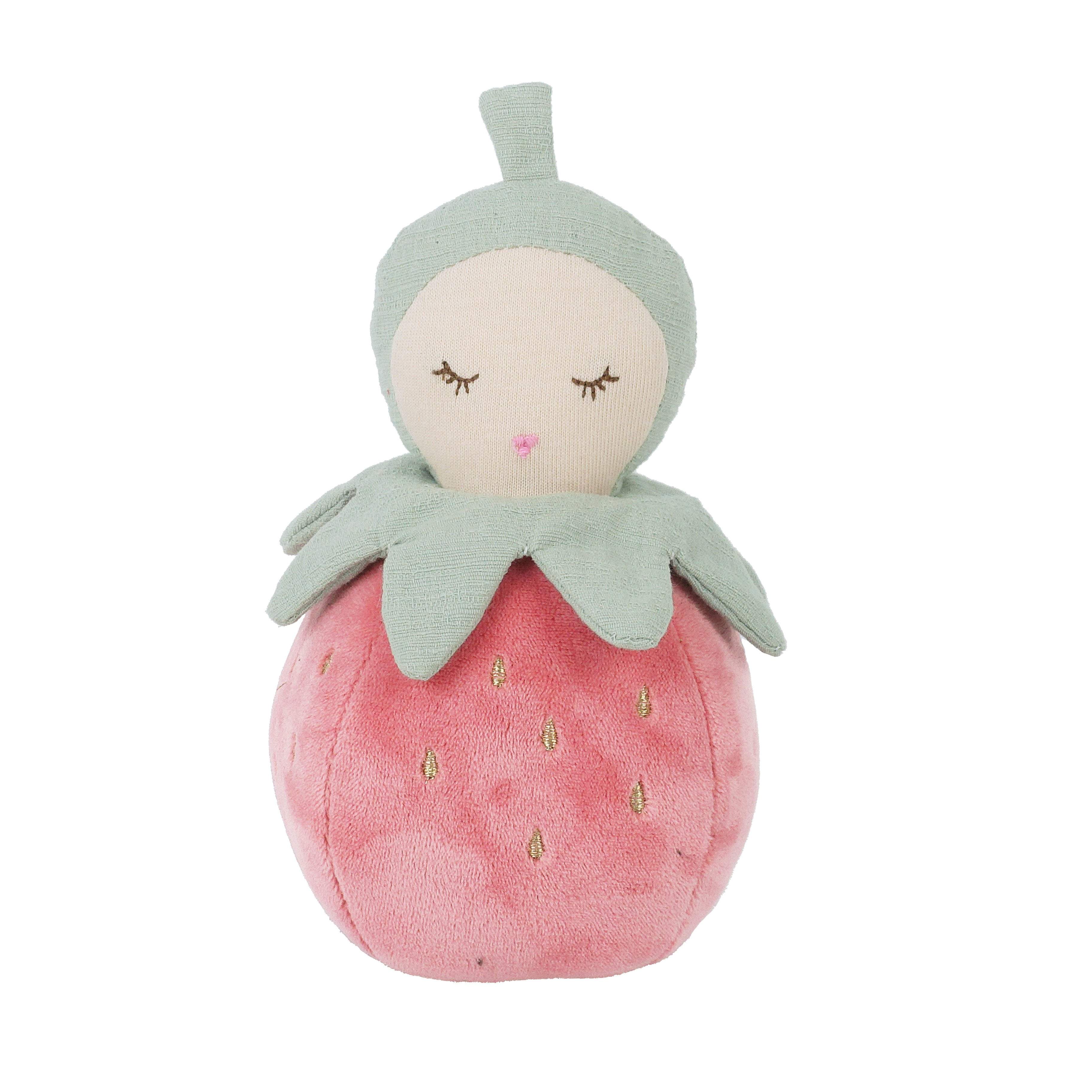Pinky Berry Chime Activity Toy - Fun & Interactive Baby Rattle for Early Learning & Sensory Development - Perfect for Playtime, Tummy Time & Nursery Decor