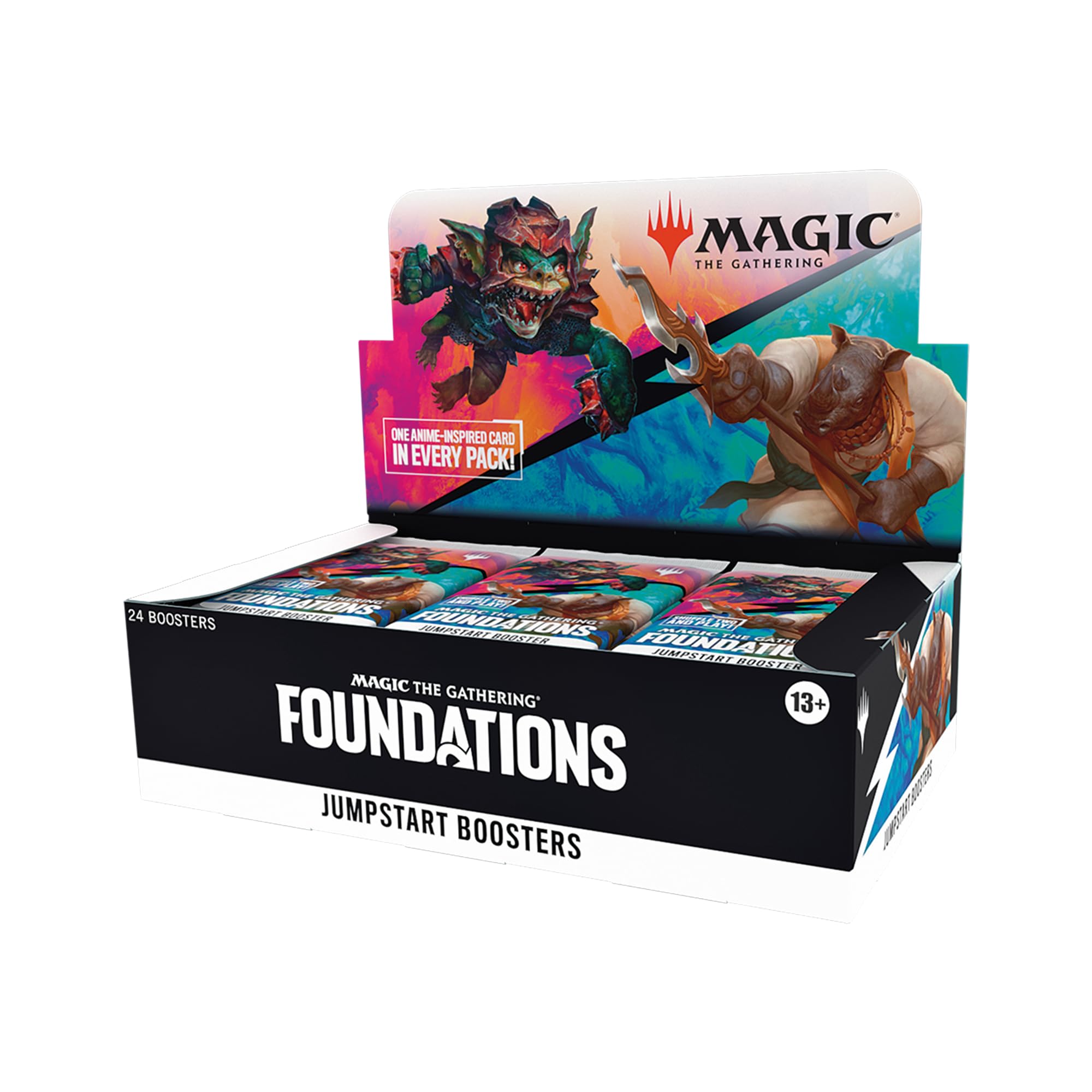 Magic: The Gathering Foundations Jumpstart 2025 Booster Pack - 24 Ready-to-Play MTG Decks for Casual & Competitive Gaming