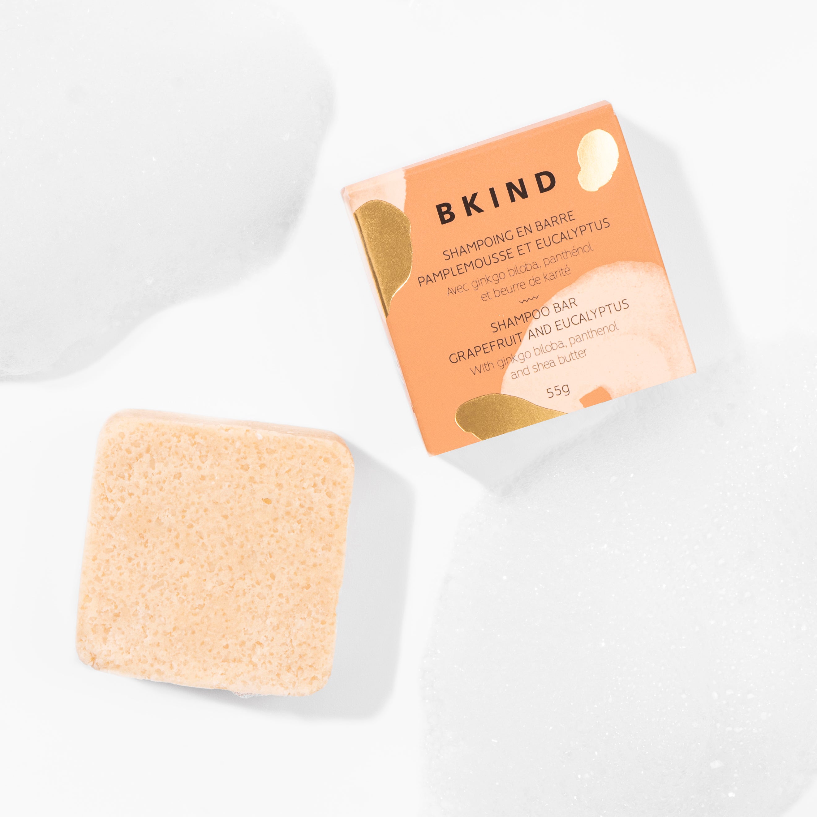Natural Shampoo Bar for Normal & Oily Hair - Sulfate-Free, Vegan Hair Care for Daily Use at Home & Travel