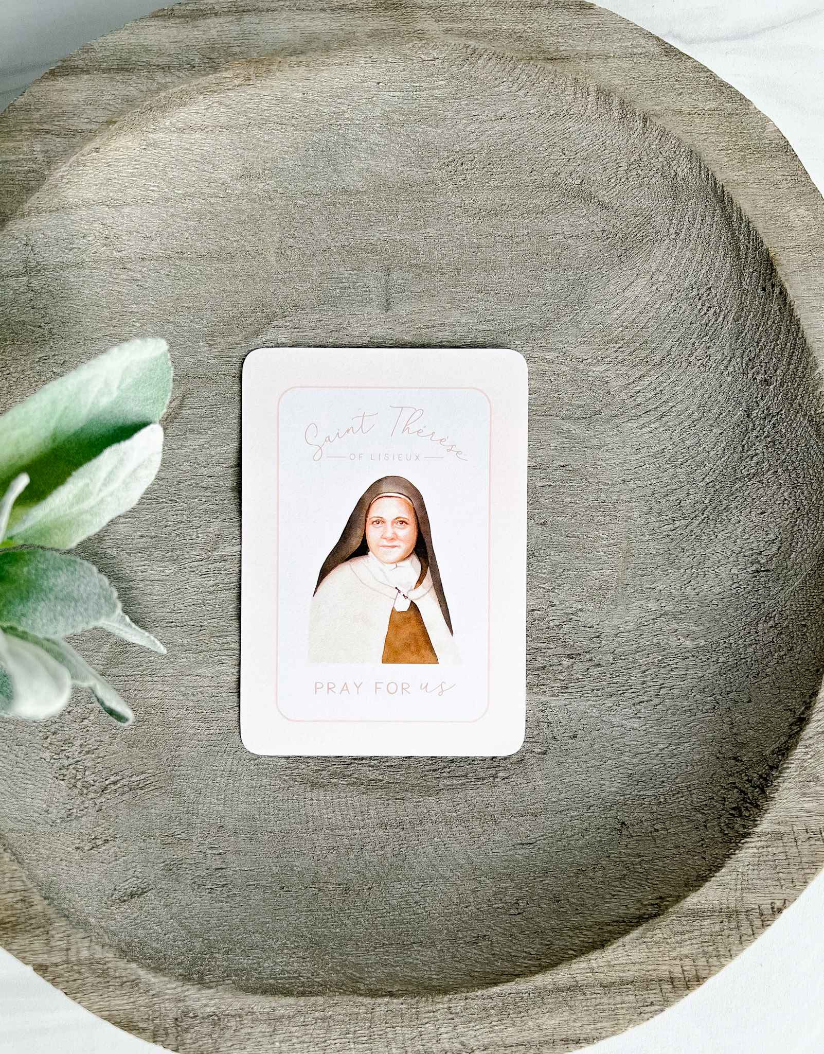 St. Therese of Lisieux Novena Rose Prayer Card - Catholic Devotional Card for Prayer, Meditation & Spiritual Growth - Perfect for Home Altars, Church Groups & Personal Worship