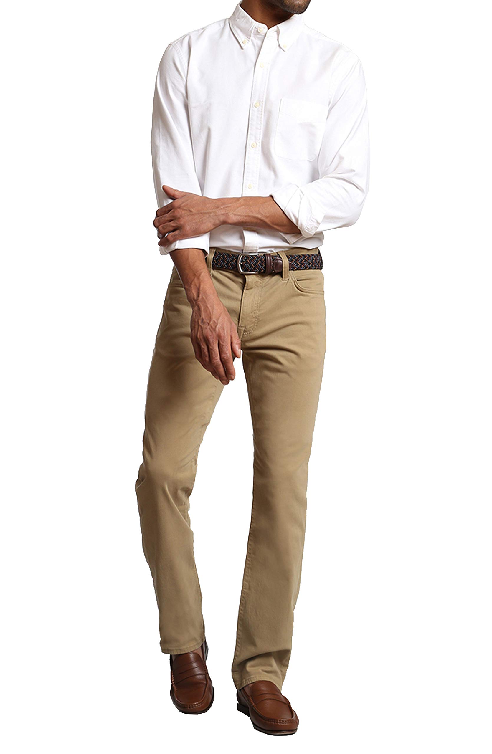 Men's Courage Straight Leg Pants - Comfortable Stretch Dress Pants for Office & Business Casual Wear | Perfect for Work, Travel & Formal Occasions