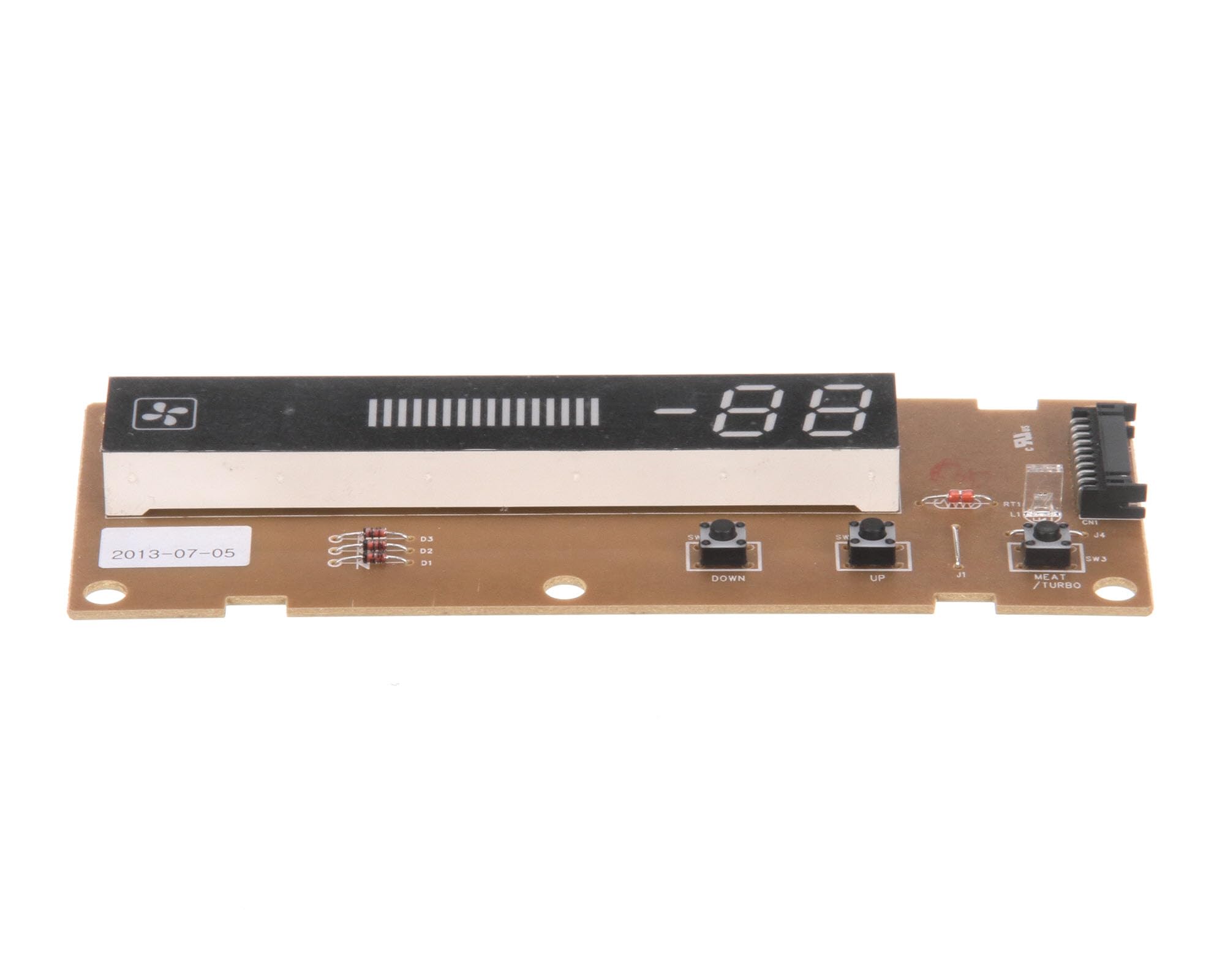 Turbo Air KR81410300 Display PCB Replacement Part for Commercial Refrigerators - Perfect for Repairing Restaurant, Grocery Store, and Supermarket Cooling Units