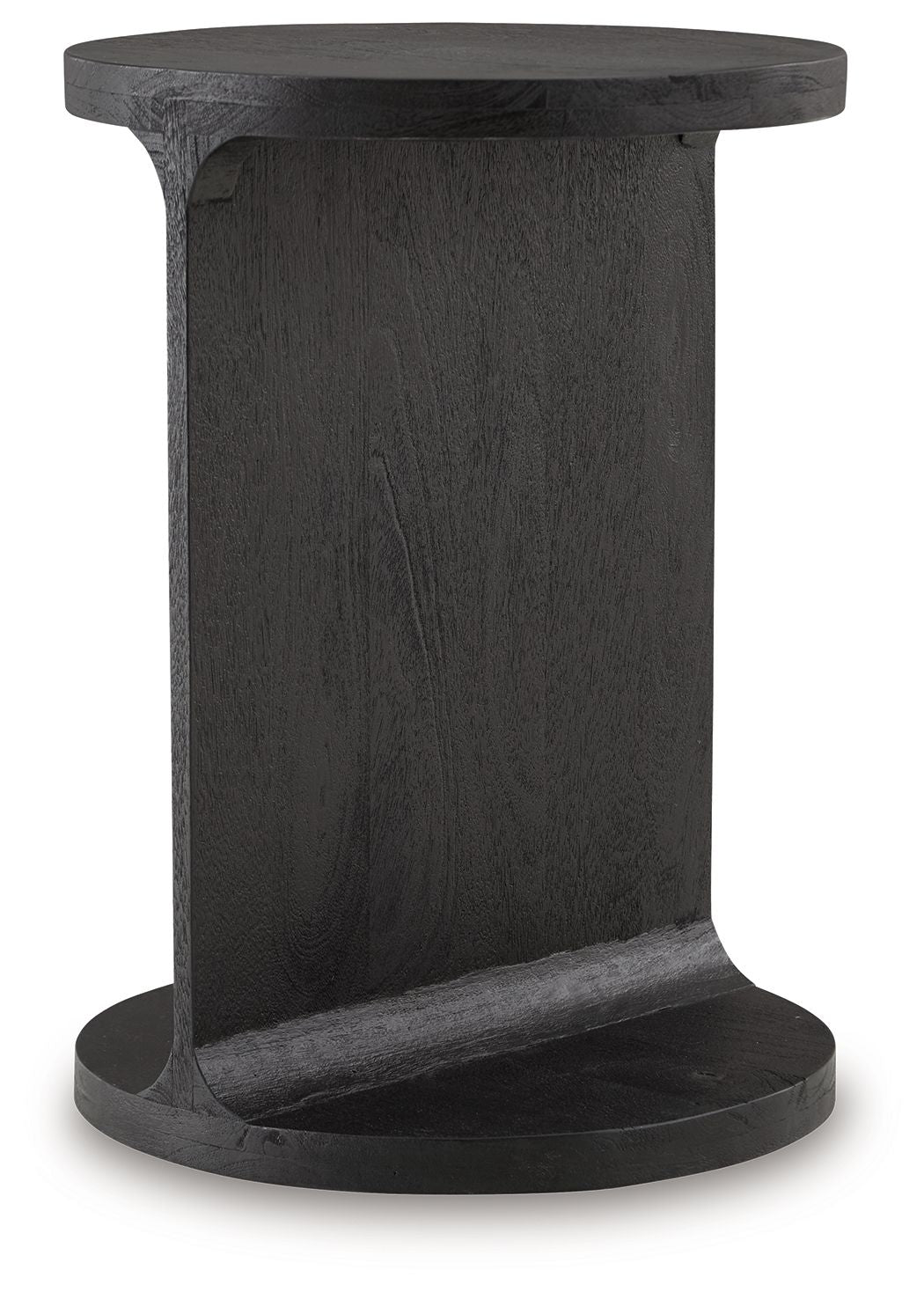 Adderley Modern Black Accent Table - Stylish End Table for Living Room, Bedroom, or Office Decor