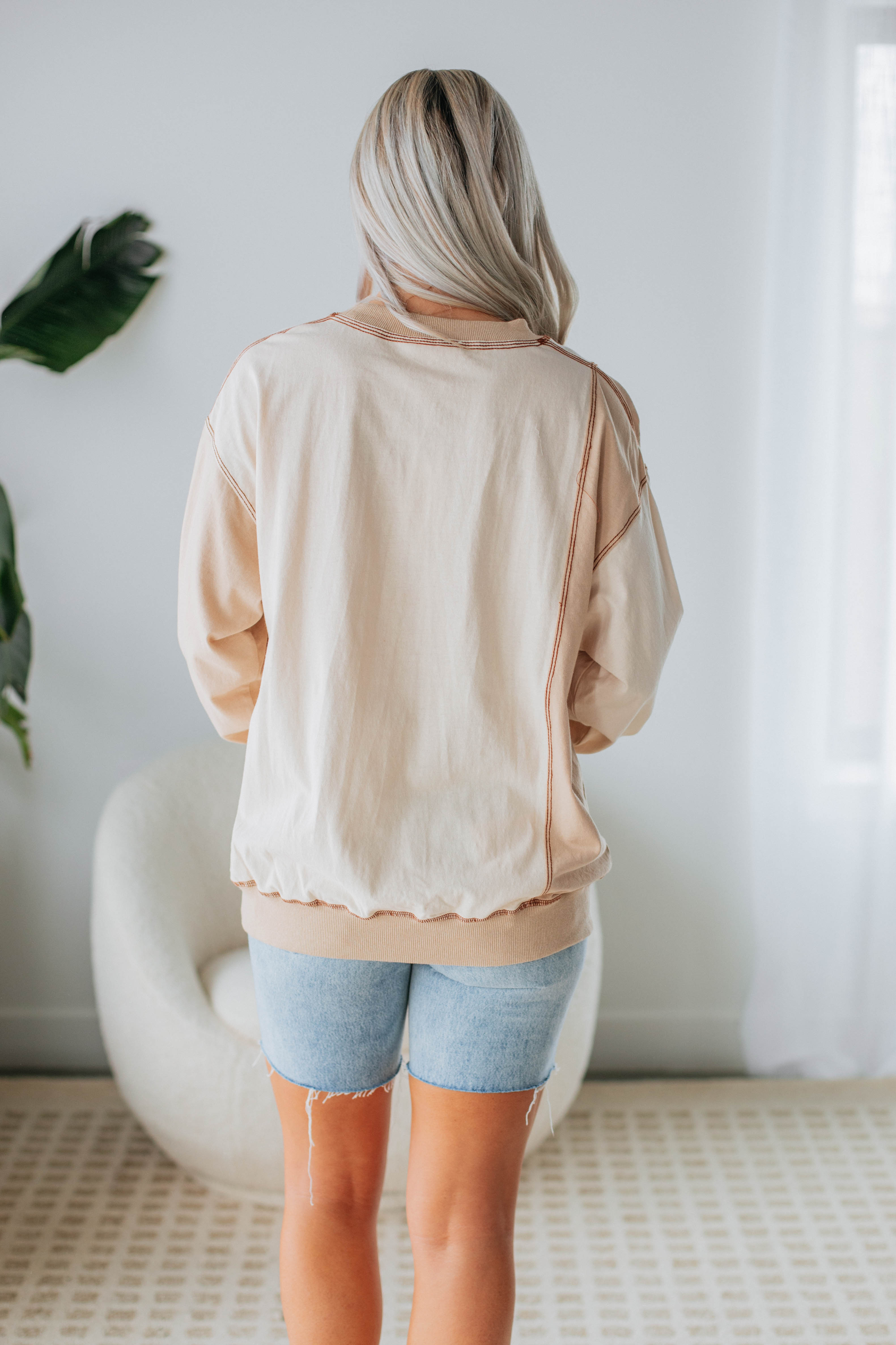 Chandler Colorblock Pullover Sweater - Cream Mix Knit Top for Women | Cozy Casual Wear for Fall & Winter | Perfect for Office, Dates and Weekend Outings