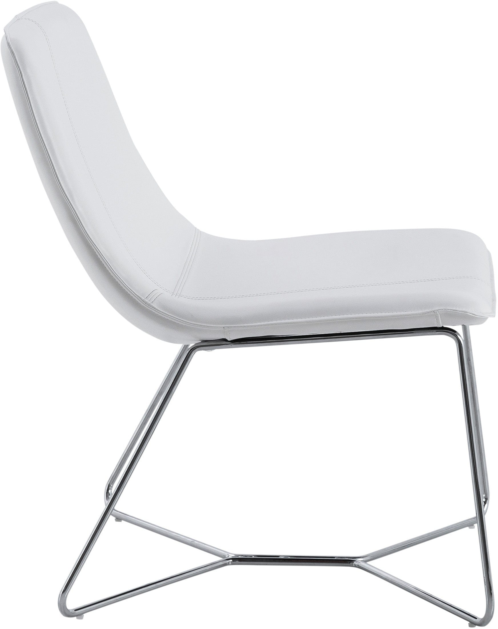Office Star Grayson Accent Chair - Modern Home Office Chair with Padded Seat & Metal Base - Perfect for Home Office, Living Room & Reading Nook