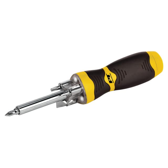 Performance Tool W9193 LED Bit Driver - 1 Piece Magnetic Screwdriver with Bright Light for Precision Work | Ideal for DIY, Electronics Repair & Home Improvement Projects