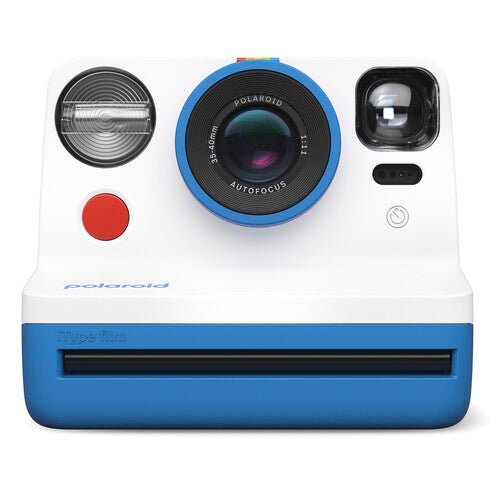 Polaroid Now Generation 2 i-Type Instant Camera (Blue) - Vintage Style Instant Film Camera for Travel, Parties & Home Decor