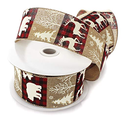 Moose Bear Buffalo Plaid