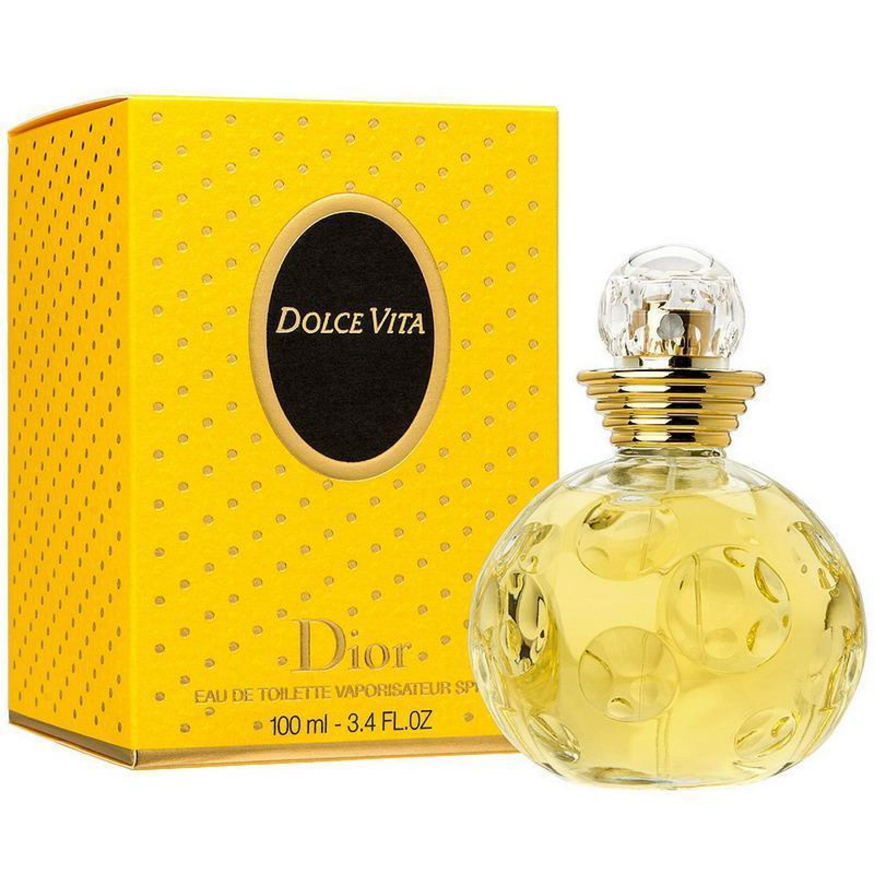 Christian Dior Dolce Vita Eau de Toilette Spray for Women - Floral Fruity Perfume for Daytime Wear & Special Occasions
