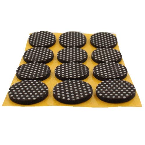 60-Piece Self-Adhesive Non-Slip Felt Pads 25mm - Furniture Protectors for Sofas, Beds, Tables - Prevent Scratches & Reduce Noise - Perfect for Home, Office & Dorm Room Use