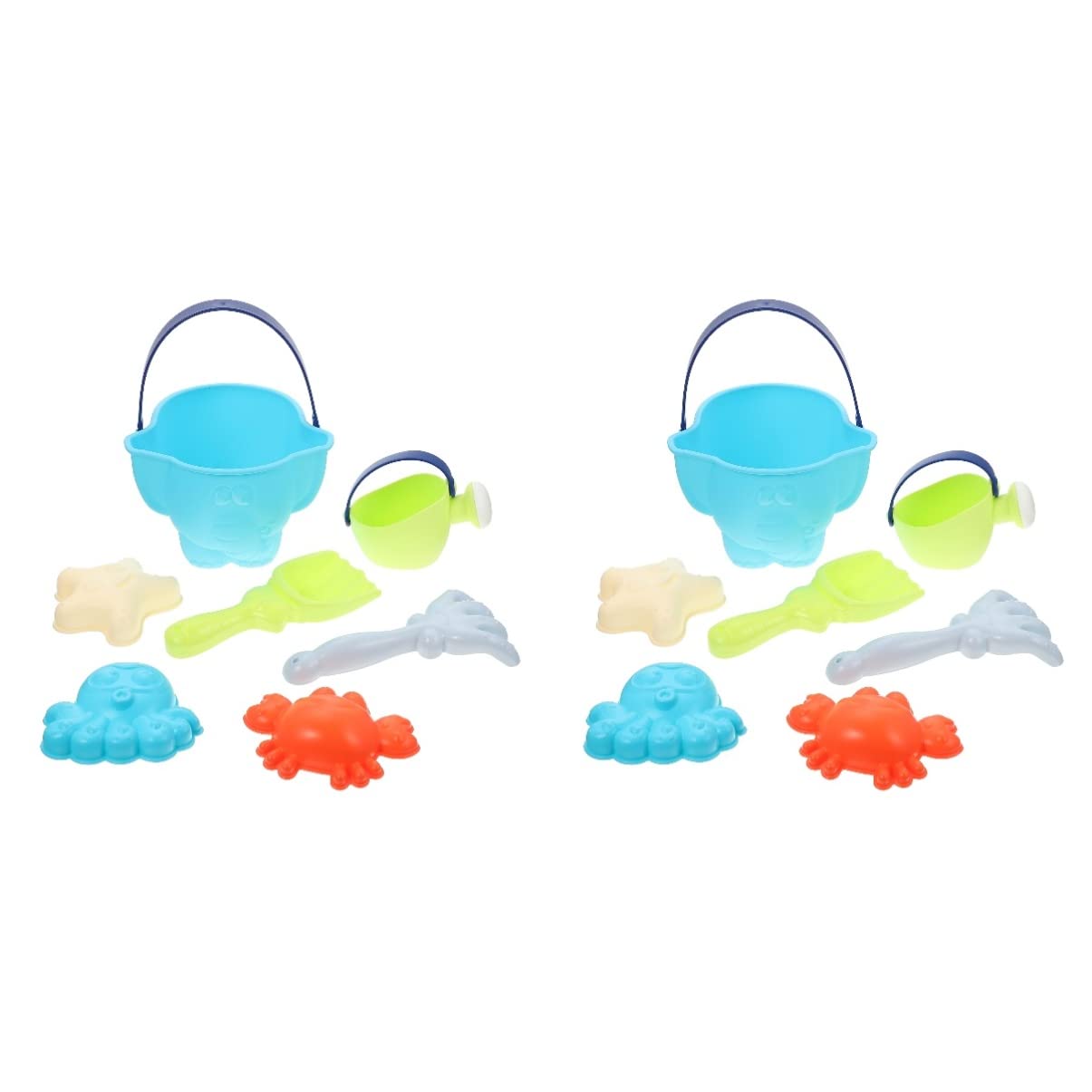 PRETYZOOM 2-Piece Kids Beach Sand Toy Set - Durable Outdoor Sand Shovels & Dredging Tools for Children - Perfect for Beach Play, Sandcastle Building & Backyard Fun