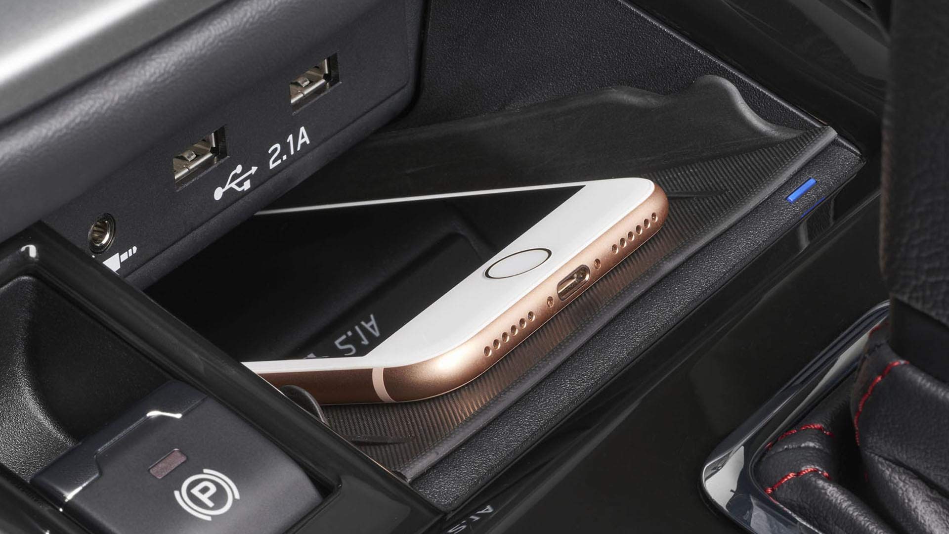 Subaru Genuine 2020 Legacy & Outback Wireless Phone Charger - H671SAN200 - Qi Certified Fast Charging Pad for iPhone & Android - Perfect for Road Trips & Daily Commute