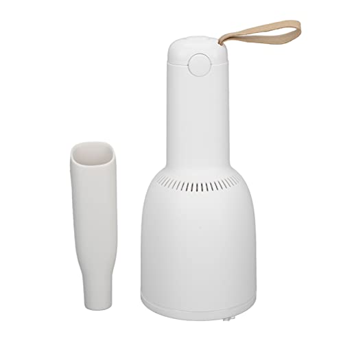 ANGGREK Professional Nail Dust Collector - Portable Strong Suction Desktop Vacuum Cleaner for Nail Artists | White | Perfect for Nail Salons, Home Manicures & Nail Art Studios