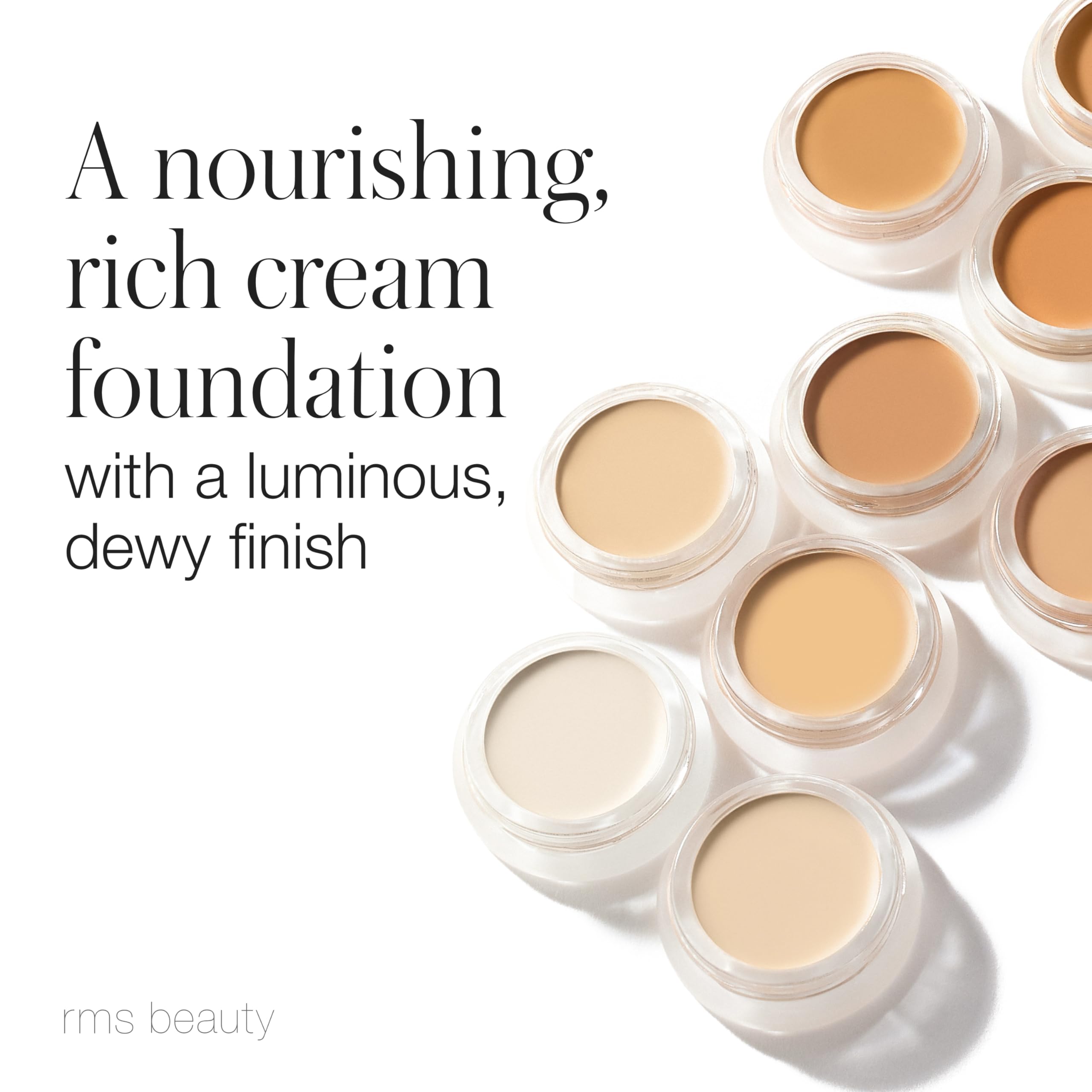 RMS Beauty UnCoverup Cream Foundation - 1 oz / 30ml - Natural, Hydrating & Buildable Coverage - Perfect for Daily Wear & Special Occasions