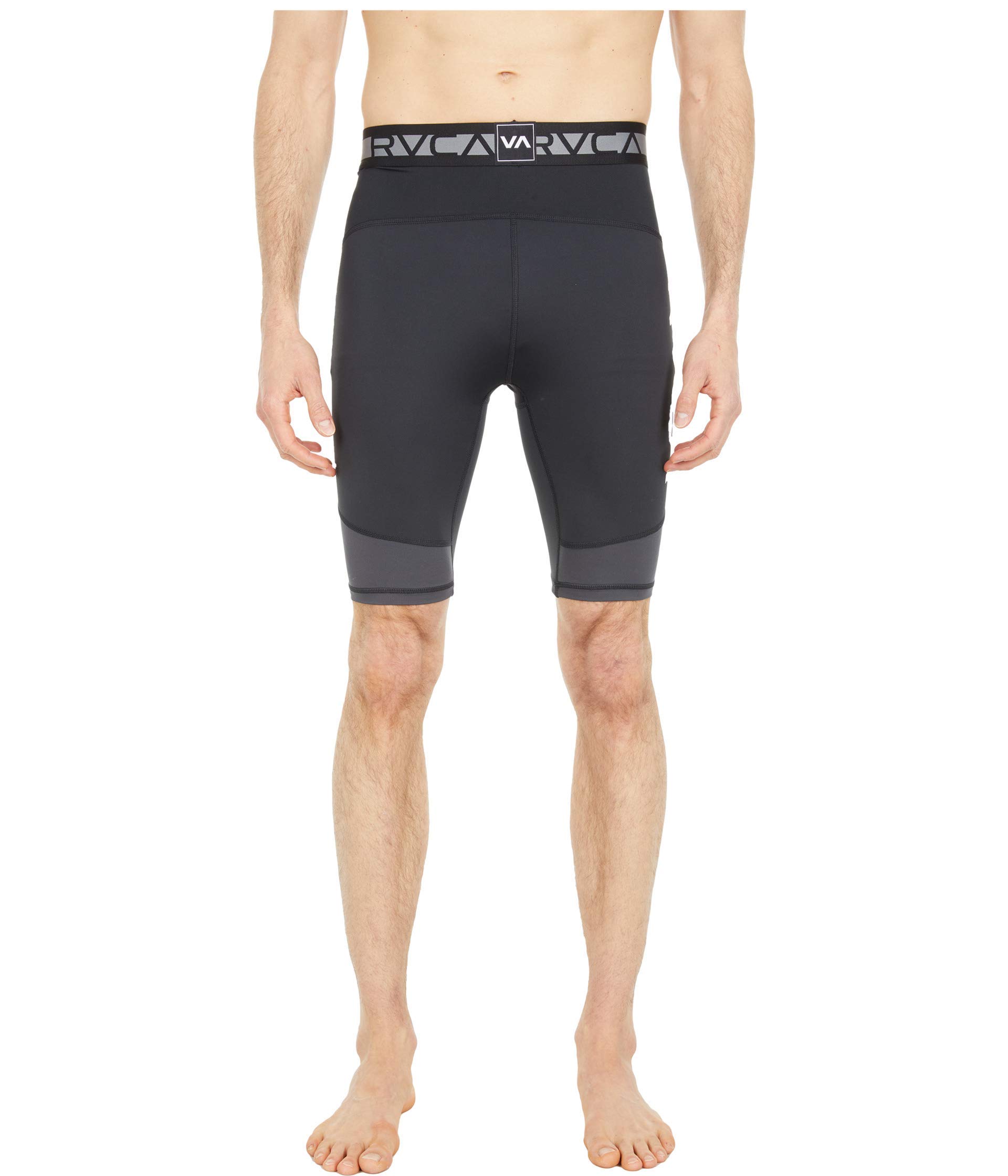 RVCA Men's Compression Shorts - Moisture-Wicking Workout & Running Shorts for Gym, Cycling & Active Lifestyle