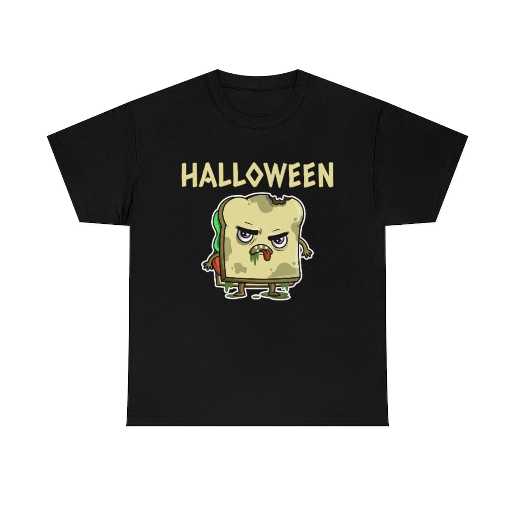 Spooky Halloween Sandwich T-Shirt for Women - Plus Size Funny Food Costume - Perfect for Halloween Parties & Themed Events