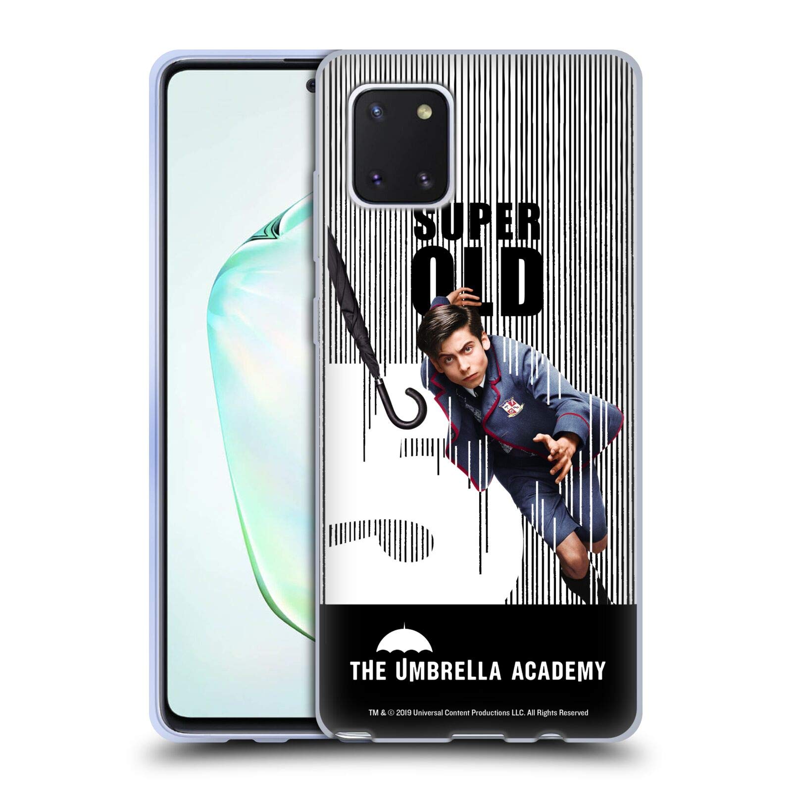 Head Case Designs Officially Licensed The Umbrella Academy Number Five Soft Gel Case for Samsung Galaxy Note10 Lite - Perfect for Fans, Everyday Use & Showcasing Fandom