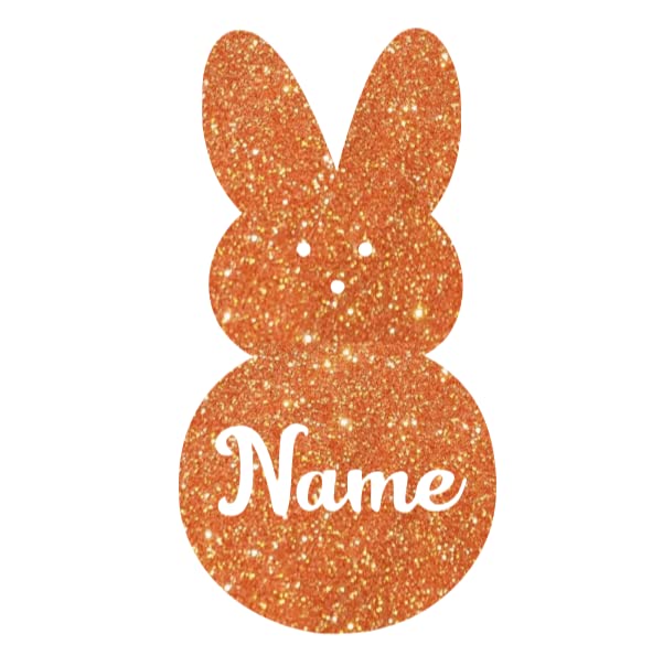 Orange Glitter