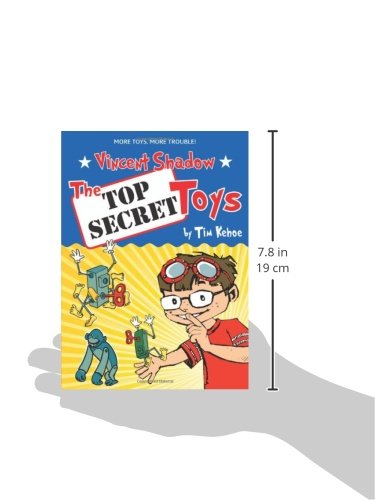 Vincent Shadow Book 2: The Top Secret Toys - Exciting Adventure Novel for Kids & Teens - Perfect for Reading at Home, School, or Travel