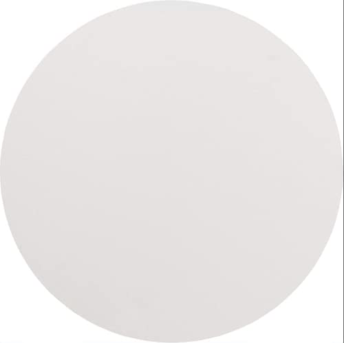 10-Pack 48-Inch Round Heavy-Duty Granite White Plastic Folding Tables - Durable Event Tables for Weddings, Parties, Catering & Outdoor Use - Perfect for Banquets, Picnics & Temporary Kitchen Setup