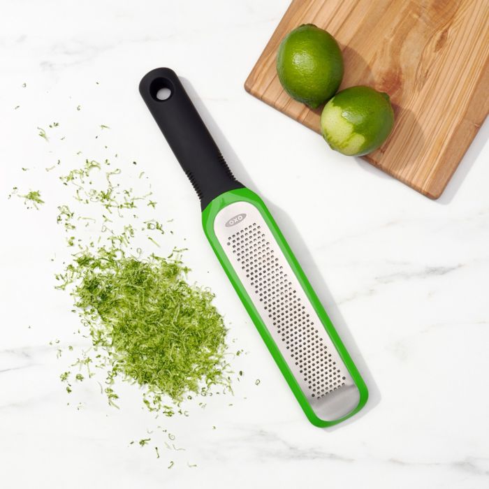 Premium Stainless Steel Etched Zester - Microplane Grater for Citrus, Cheese & Chocolate - Perfect for Baking, Cooking & Garnishing