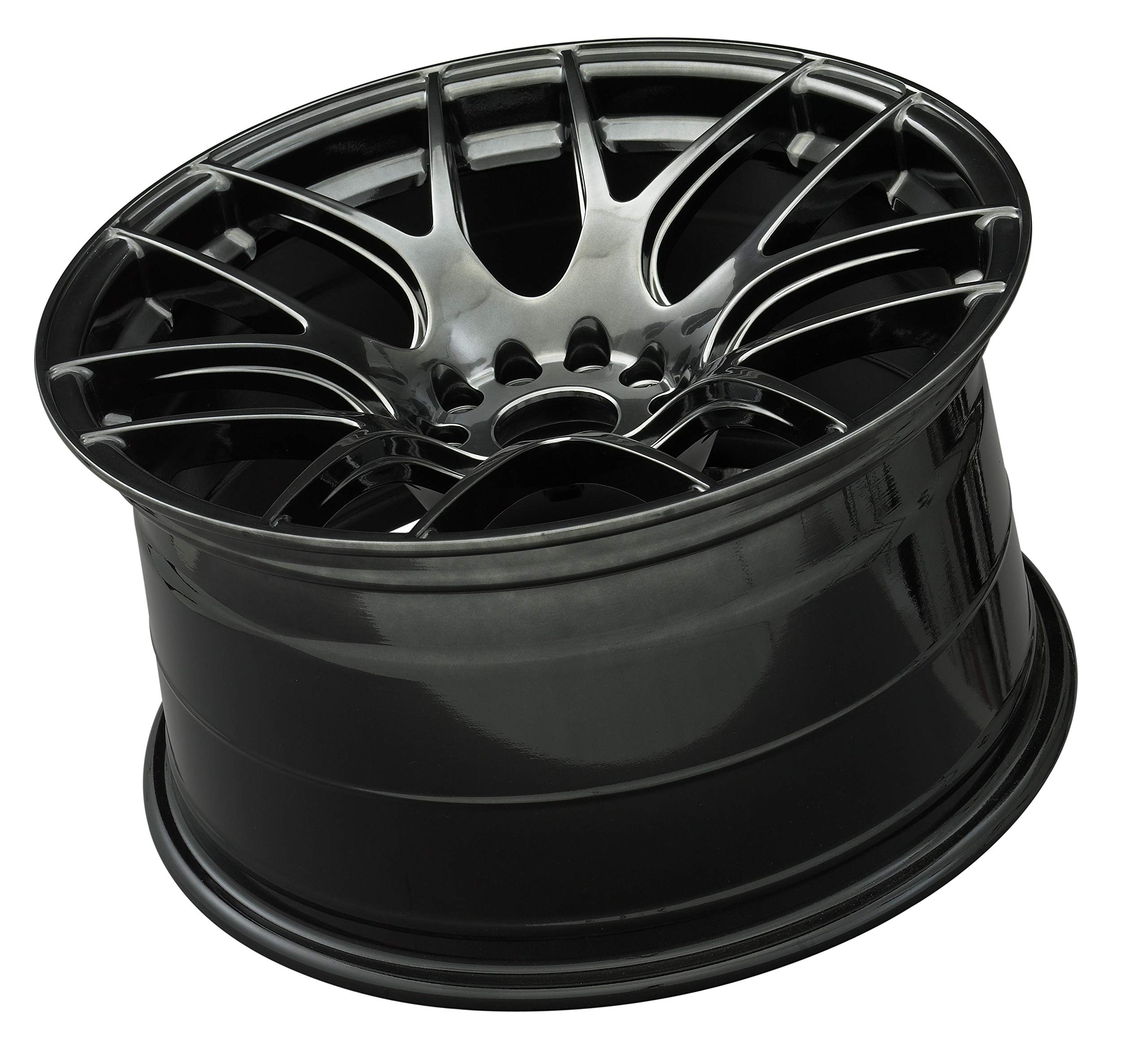 Primax 530 Alloy Wheel 17x8.25 Inches 4x100mm Bolt Pattern - Perfect for Honda Civic, Toyota Corolla & Compact Car Upgrades