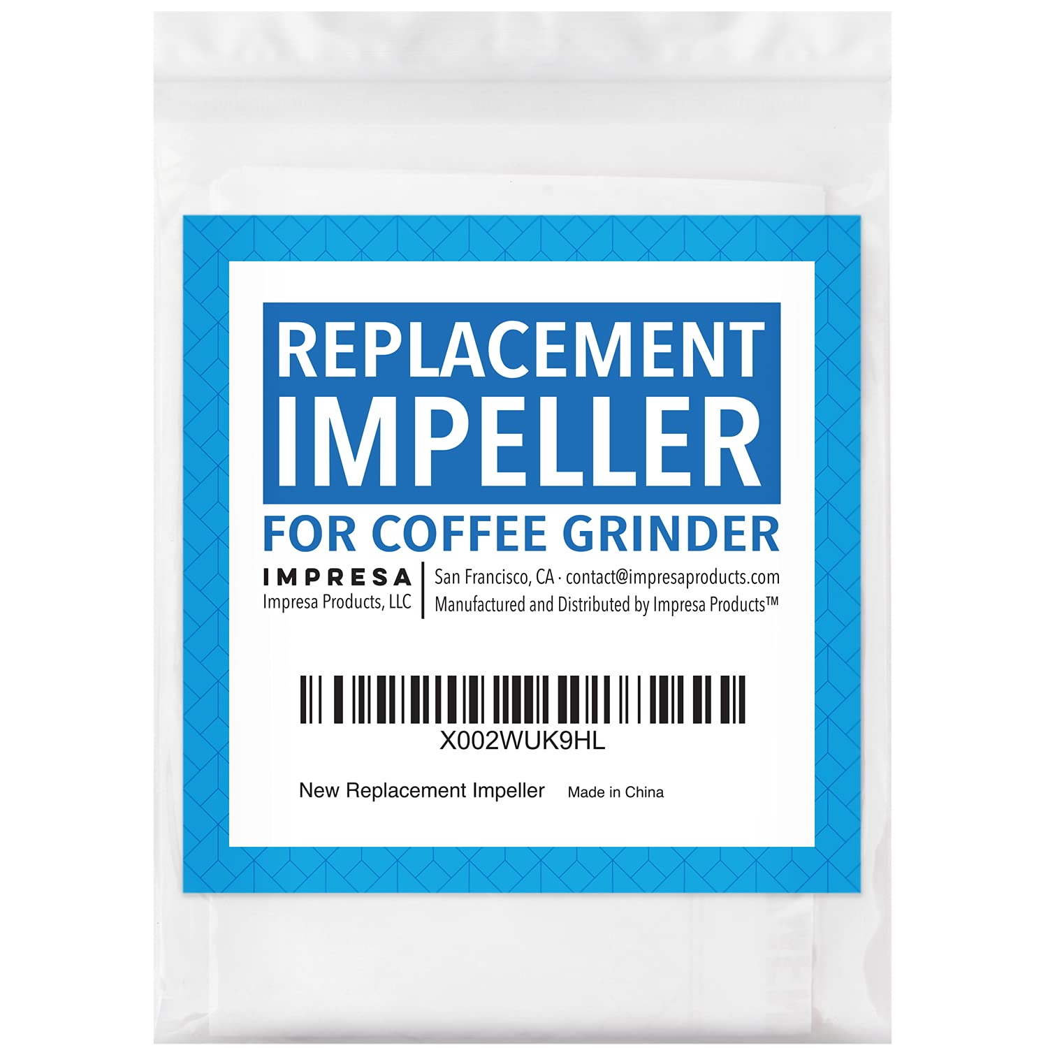 IMPRESA Grinder Impeller Replacement Part for Breville BCG800XL Smart Grinder Pro - Fix Coffee Grinder Jams & Improve Performance - Compatible with Multiple Coffee Makers - Perfect for Home Baristas & Coffee Enthusiasts