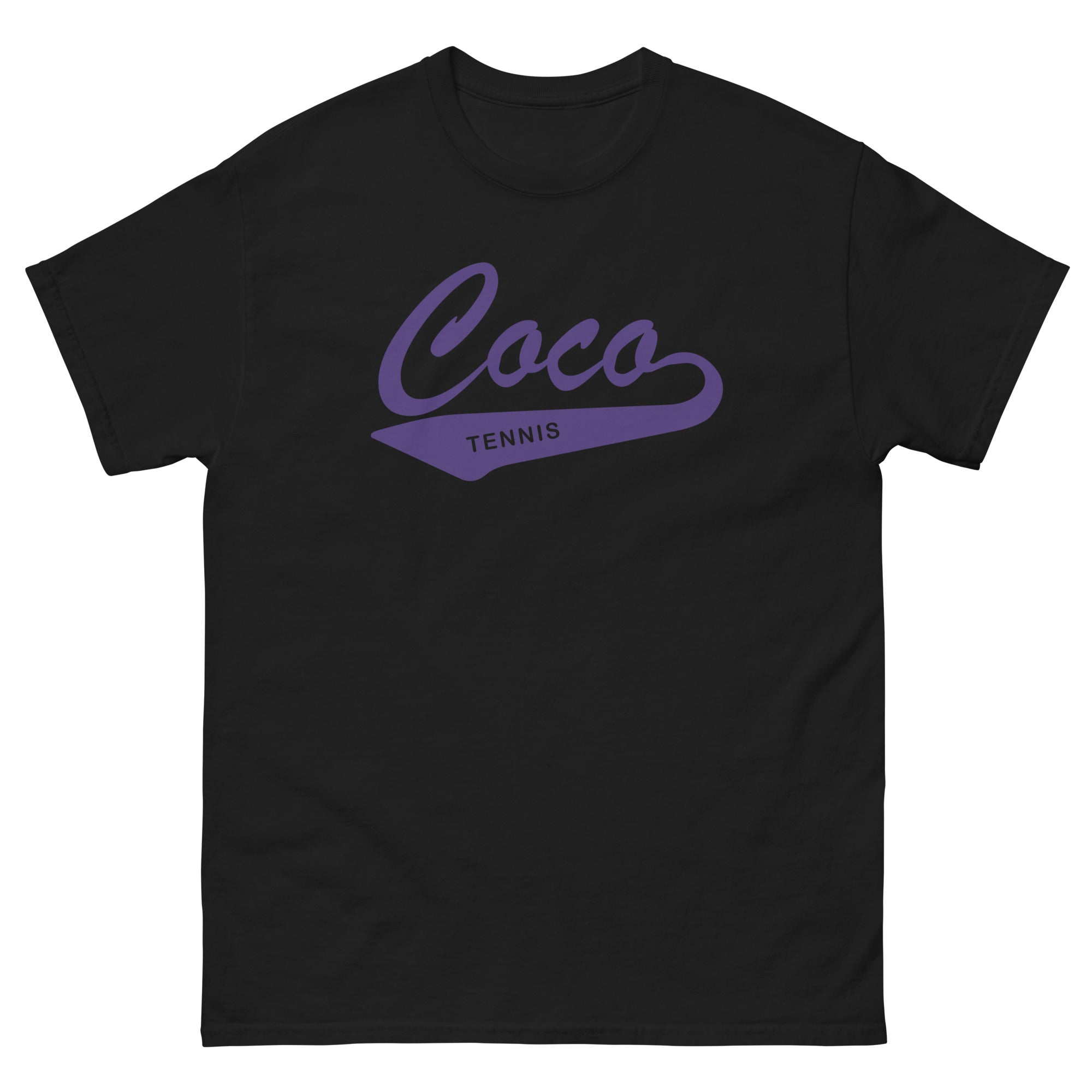 COCO Tennis Unisex Classic T-Shirt - Comfortable Cotton Tee for Men & Women - Perfect for Casual Wear, Sports & Outdoor Activities