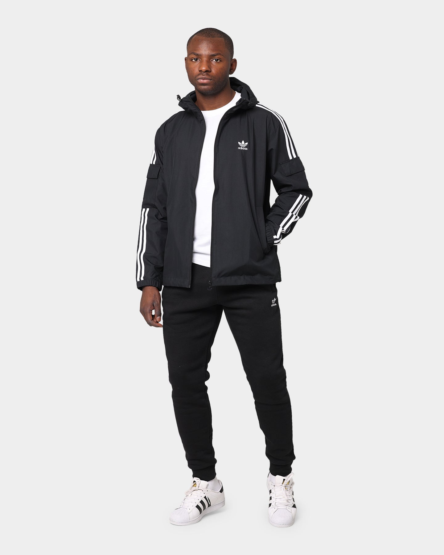Adidas Essentials Trefoil Pants for Men - Black Athletic Joggers, Comfortable Casual Sweatpants for Running, Gym, Lounge & Everyday Wear