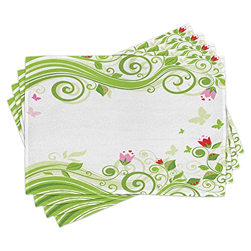 Lime Green Pink Red