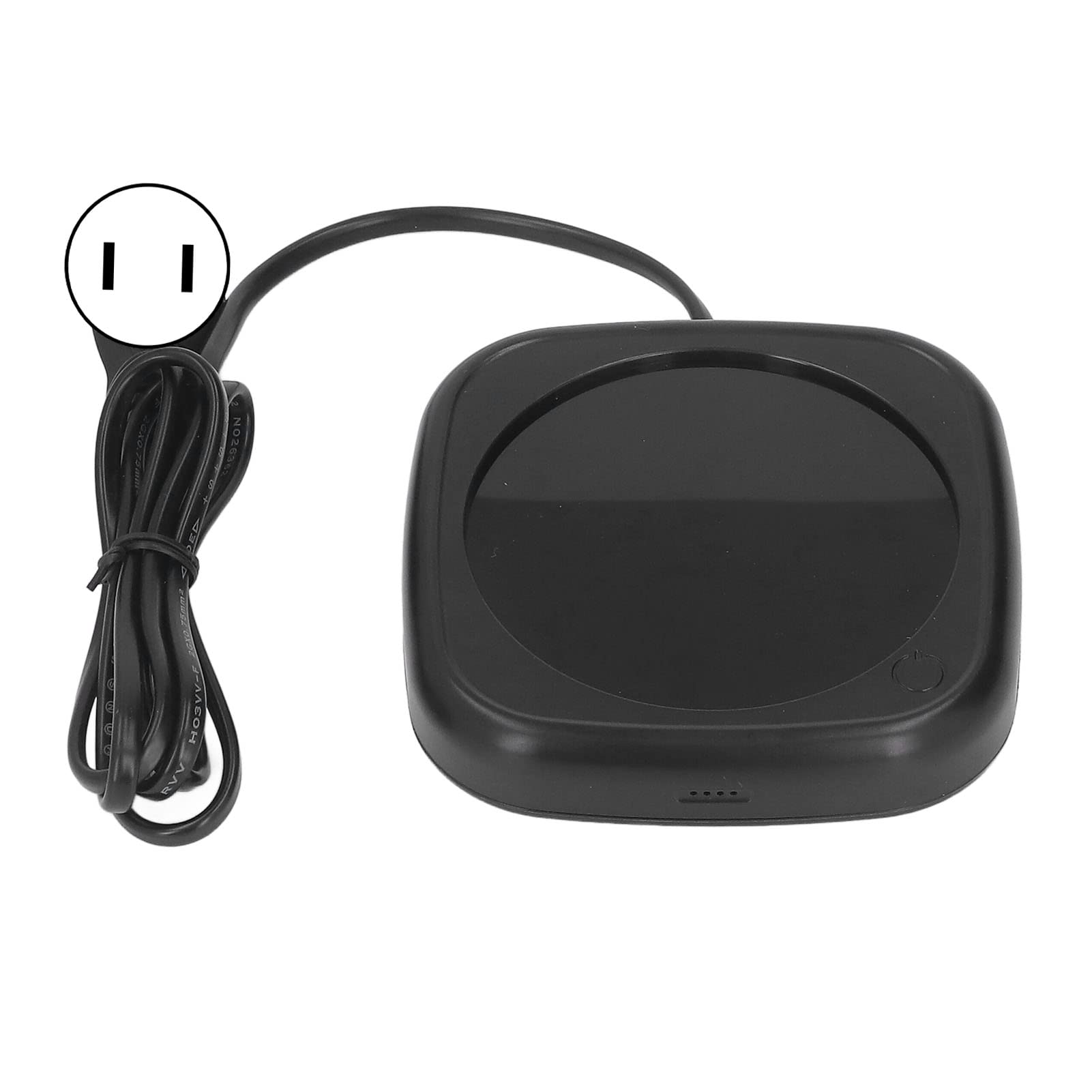Electric Coffee Cup Warmer with Auto Shut Off - Constant Temperature Beverage Warmer for Tea, Milk & Cocoa - Perfect for Office, Home & Travel Use (Black)