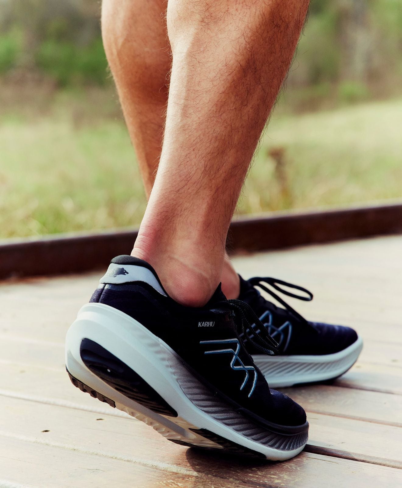 Men's Fusion 4.0 Running Shoes - Black/Stormy Weather - Lightweight Athletic Sneakers for Jogging, Gym Workouts & Daily Wear