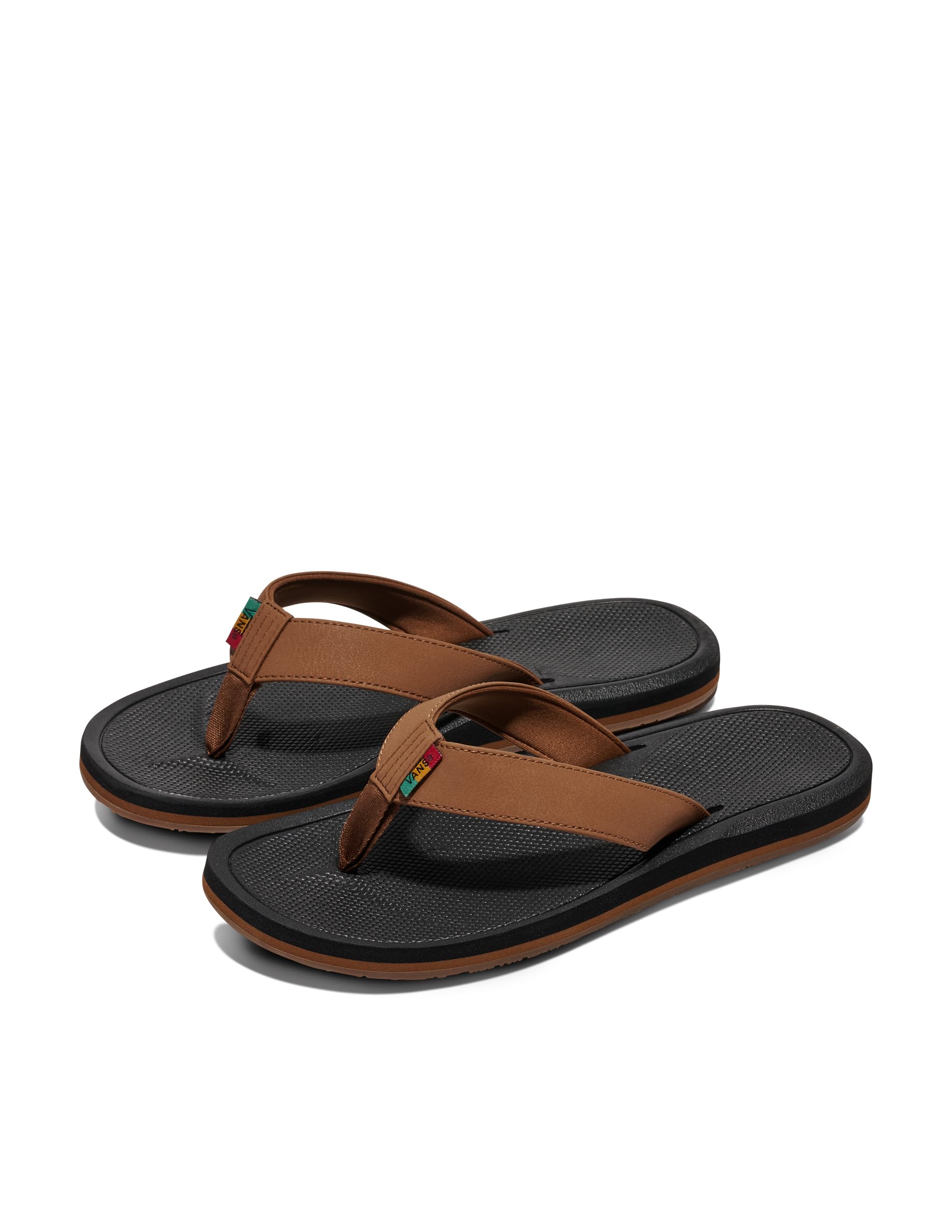 Vans Men's Classic Flip Flop Sandals - Comfortable & Lightweight Beach Slides for Summer | Perfect for Pool, Beach, and Casual Wear