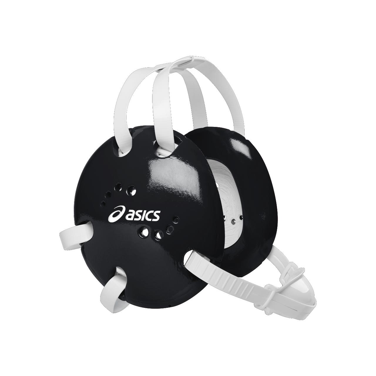 ASICS Men's Snap Down Earguard - Adjustable Football Lacrosse Hockey Protective Ear Guard for Sports Safety