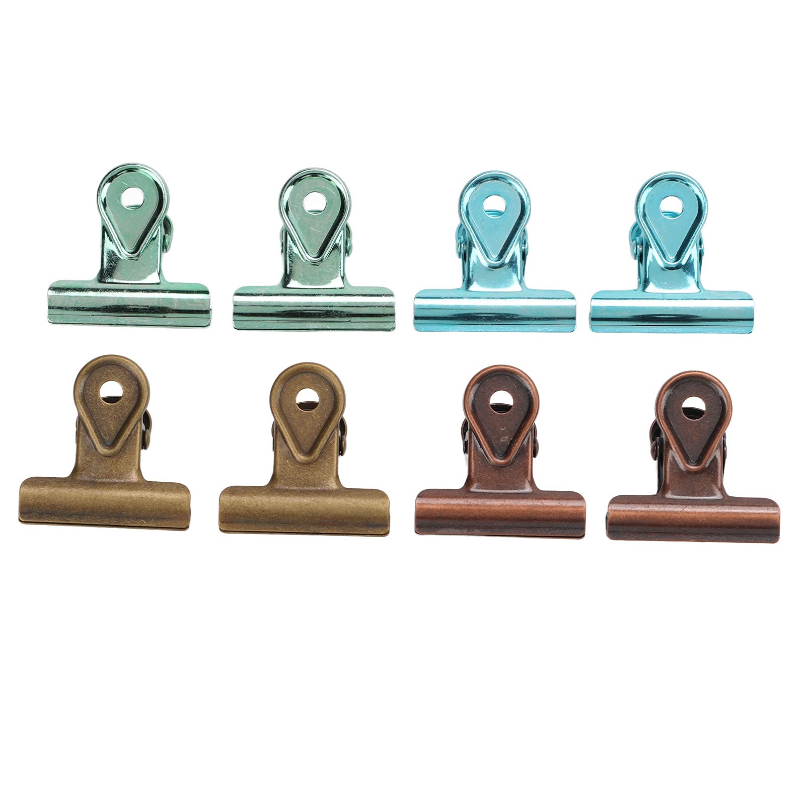 Heavy Duty Magnetic Clips with Strong Spring Design - Powerful Clamping Force for File Organization | Perfect for Office, Business Travel & Student Use | Organize Documents, Whiteboards & Fridge Notes