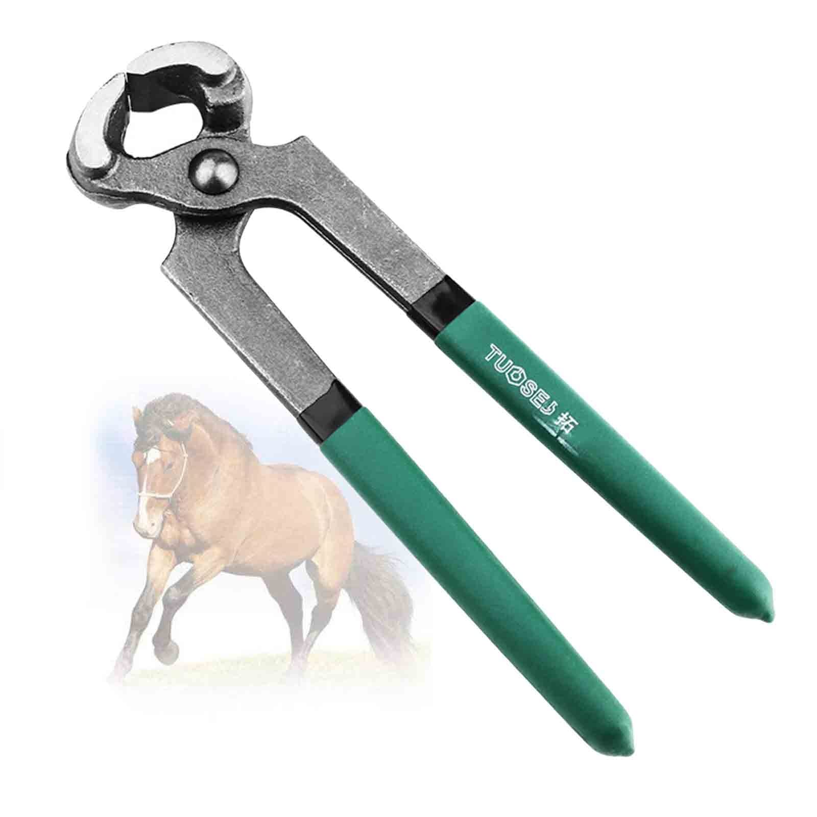 Professional Hoof Trimmers for Goats, Horses & Livestock - Heavy Duty Metal Shears Nipper Cutter - Multi-Purpose Farrier Tool for Hoof Trimming & Nail Clipping - Perfect for Farm, Ranch & Stable Maintenance