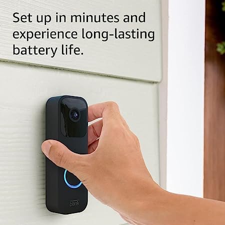 Amazon Fire TV Stick 4K Streaming Device with Alexa Voice Remote & Blink Video Doorbell Security Camera - Smart Home Entertainment & Security Bundle for Living Room, Bedroom and Front Door Monitoring