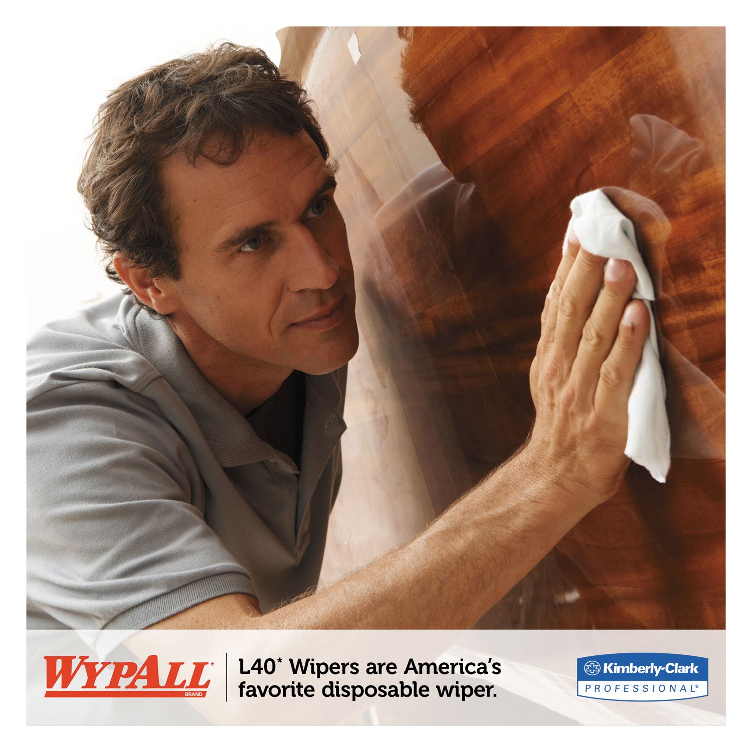 L40 Small Roll White Towels, 10.4