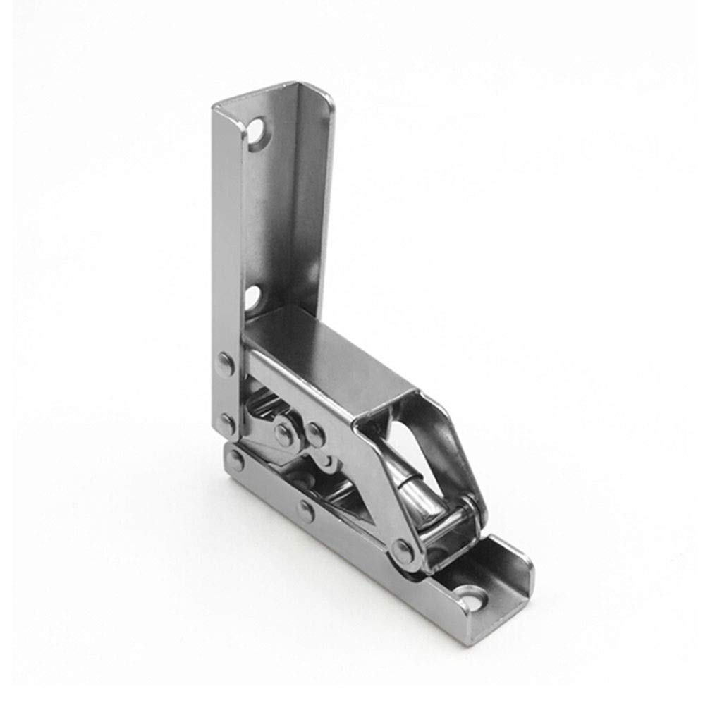 90/180 Degree Folding Hinge - Heavy Duty Cold Rolled Steel Cabinet & Closet Door Hinge - Durable Corner Hardware for Furniture, Wardrobes & Storage Doors - Perfect for Home, Office & RV Organization
