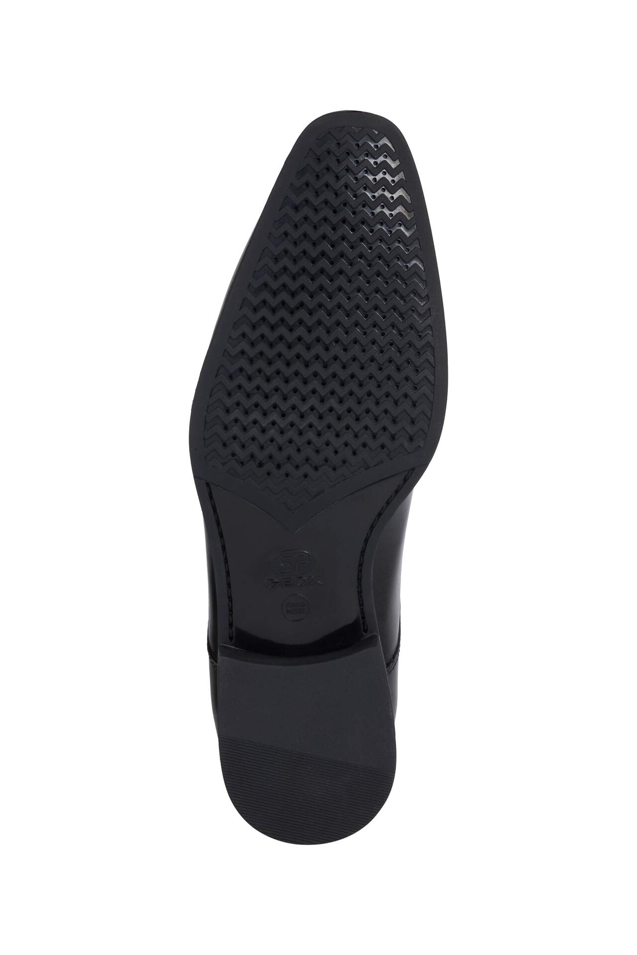 Geox Men's Breathable Oxford Dress Shoes for Business & Formal Occasions - Comfortable Leather Lace-Up Shoes for Work, Office & Weddings