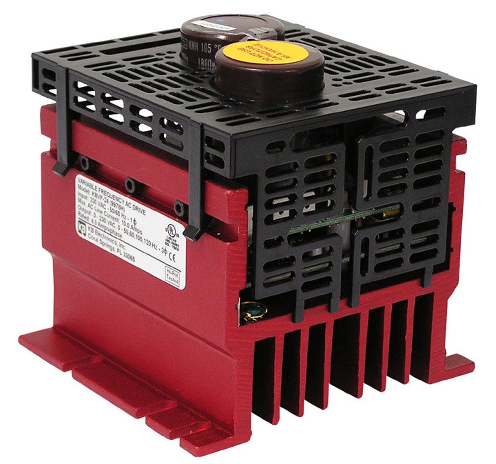 KB ELECTRONICS KBVF-14 Single Phase 115V AC Inverter 4A Chassis Mount Drive - Perfect for Industrial Automation & Motor Control Applications