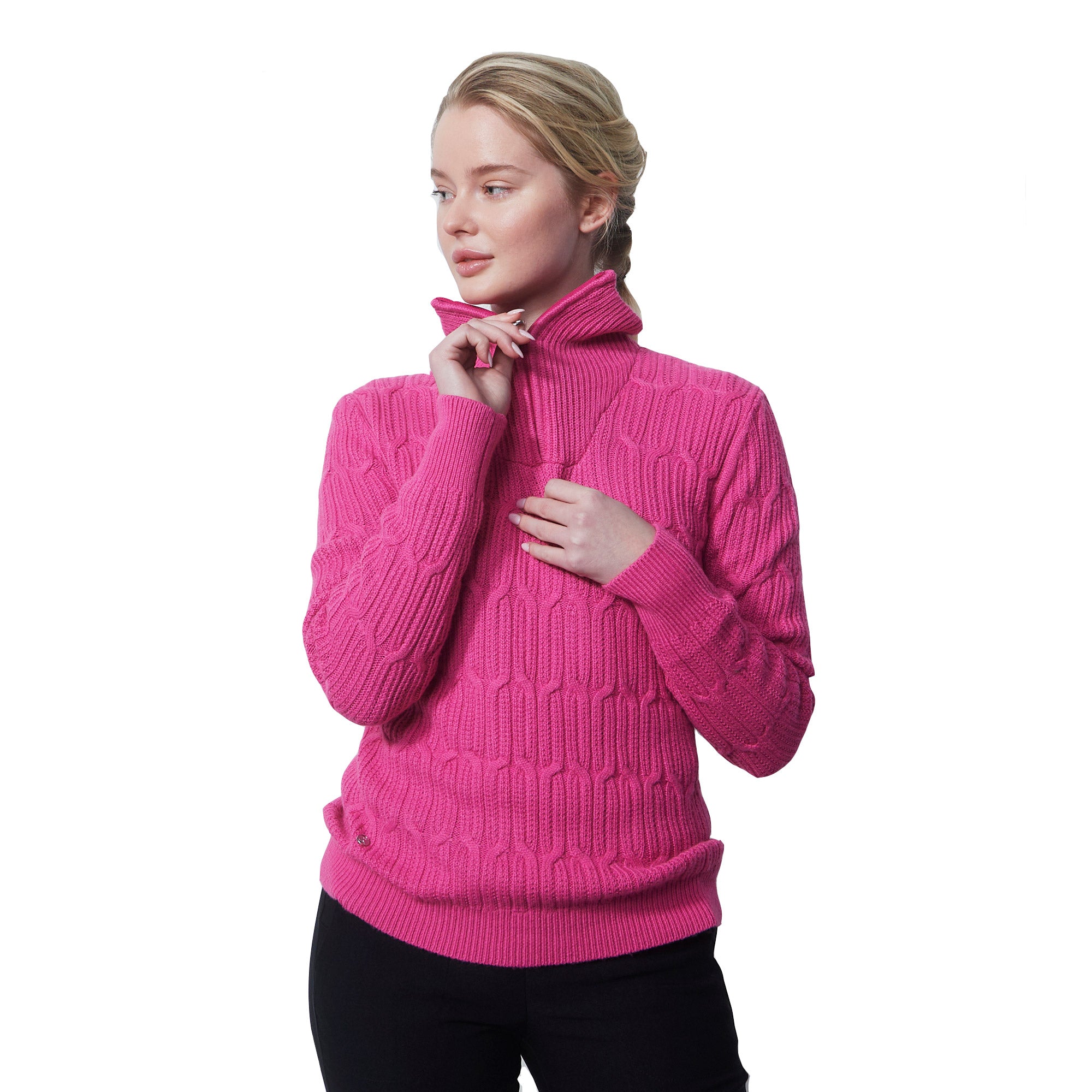Olivet Women's Lined Golf Sweater - Breathable & Comfortable for Daily Sports & Outdoor Activities - Perfect for Golfing, Casual Wear & Cool Weather