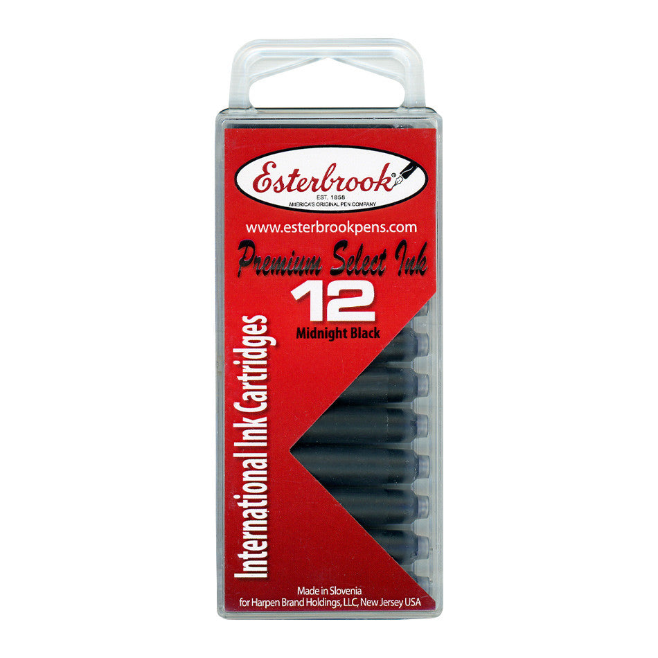 Esterbrook Fountain Pen Ink Cartridges - Premium Ink Refills for Smooth Writing - Perfect for Calligraphy, Journaling, and Office Use