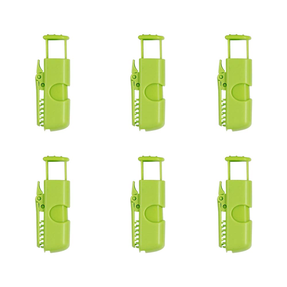 Pankia 6-Pack Heavy Duty Food Storage Clips - Strong Multi-Purpose Bag Clips for Chips, Snacks, Bread, Fruits | Airtight Seal Keeps Food Fresh | Kitchen, Pantry, Picnic & Travel Essentials | Perfect for Sealing Snack Bags, Freezer Storage & Meal Prep | Ideal for Home, Office & Outdoor Use | Great for Camping, Hiking & Road Trips