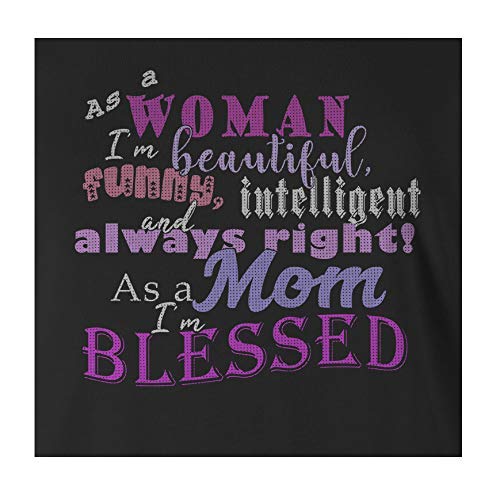 9 Crowns Women's Mommy Shark Graphic T-Shirt - Cute Casual Tee for Moms, Perfect for Family Outings & Playdates